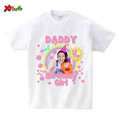 Ms Rachel Birthday Shirt 1st Birthday Girl Party Family Matching Outfits Funny Shirt 2nd Birthday Girls Shirts Family Look 3rd