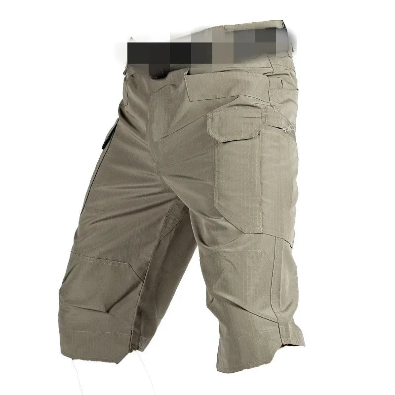 Waterproof Tactical Shorts Men Summer Quick Dry Multi-pocket Wear-Resistant Short Pants Big Size 6XL Outdoor Military Cargo Pant