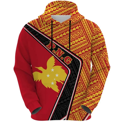 Papua New Guinea Flag Map 3D Printed Hoodies For Men Clothes PNG National Emblem Sweatshirts Casual Unisex Hoodie Boy Hoody Tops