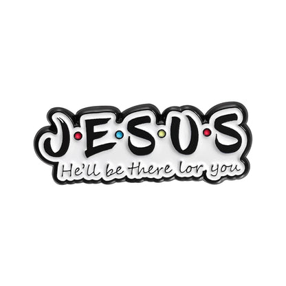 30 Types Jesus Christ Faith Enamel Pins Wholesale Cartoon Cartoon Metal Brooches Christianity Clothes Backpack Lapel Badge Gift