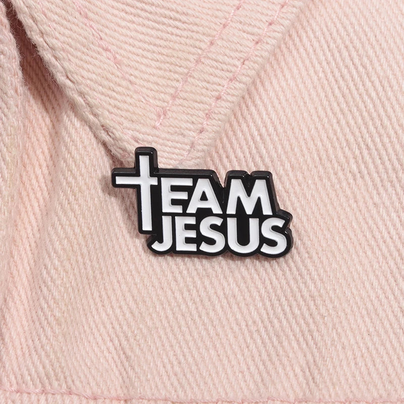 30 Types Jesus Christ Faith Enamel Pins Wholesale Cartoon Cartoon Metal Brooches Christianity Clothes Backpack Lapel Badge Gift