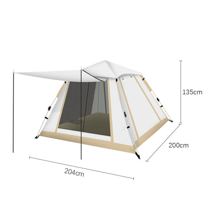 HYPERANGER UPF50+ Easy Pop Up Outdoor Camping Tent for 3-4 Person