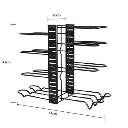 STORFEX 8 Tiers Pots and Pans Organizer