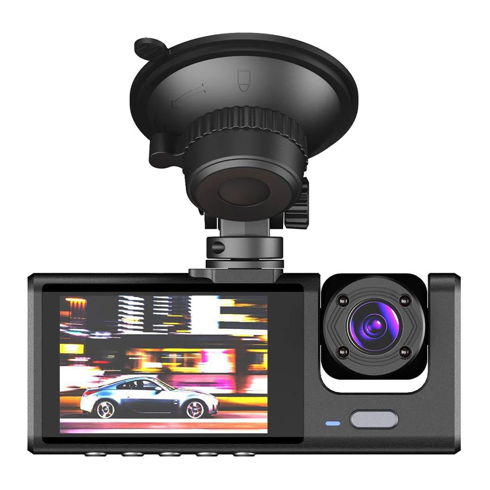 2" IPS Screen IR Night Vision Loop Recording Dash Camera - 1080P