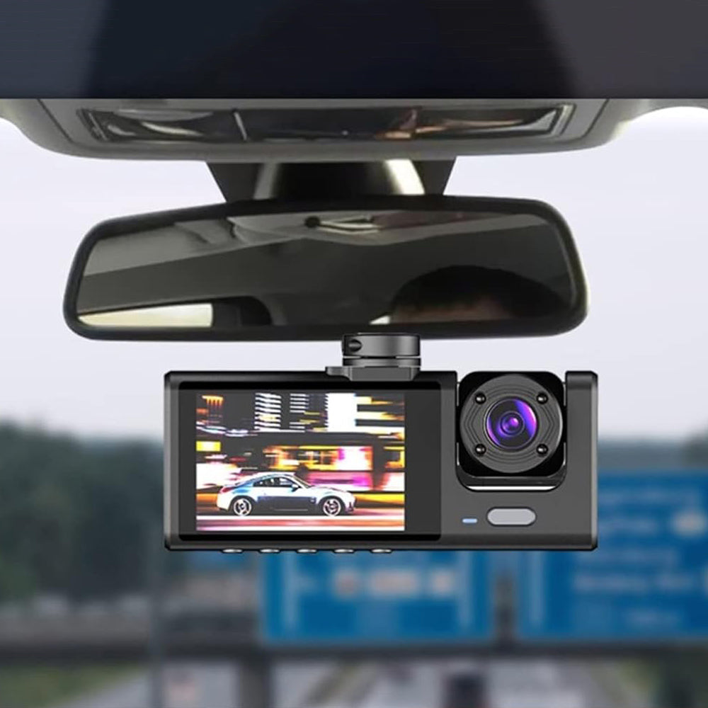 2" IPS Screen IR Night Vision Loop Recording Dash Camera - 1080P