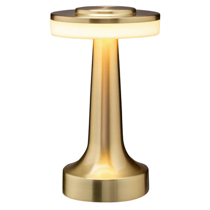 LUMIRO Portable LED Table Lamp with Touch Sensor, 3 Levels of Brightness, Night Light, Bedside Lamp - Gold