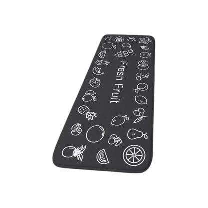 Kitchen Floor Mats and Rugs Washable Rubber Backing Doormat