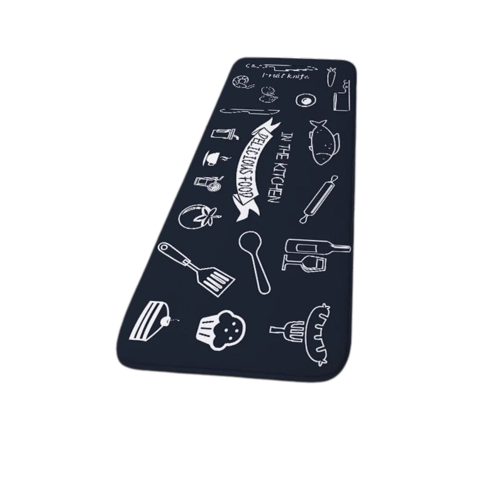 Kitchen Floor Mats and Rugs Washable Rubber Backing Doormat