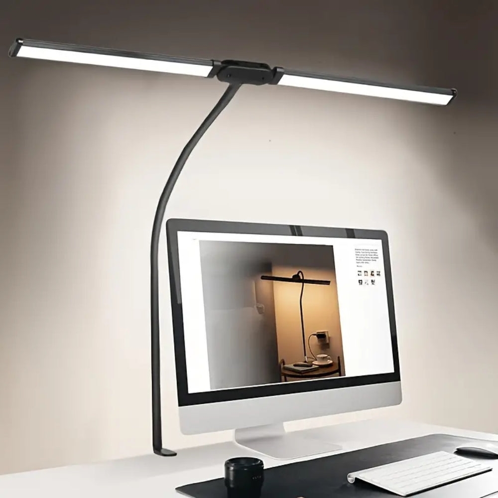 LED Desk Lamp Dimmable PC Monitor Light USB Table Lamps