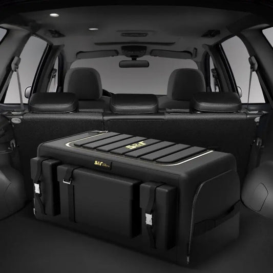 Car Trunk Storage Organizer With Lid Universal Car Trunk Storage Box