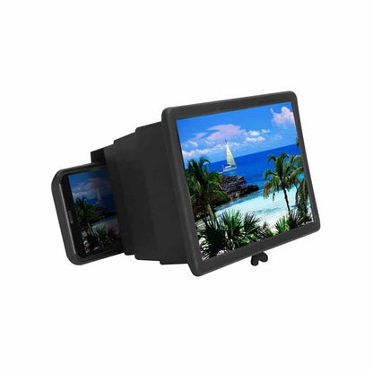 3D Mobile Phone Screen Magnifier Video Amplifier for Smartphone Stand