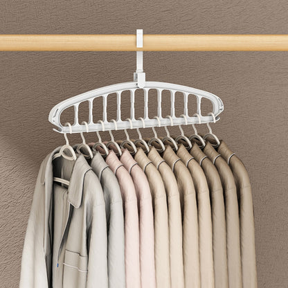 Rotating Folding Clothes Hanger Closet Organizer Storage Hangers