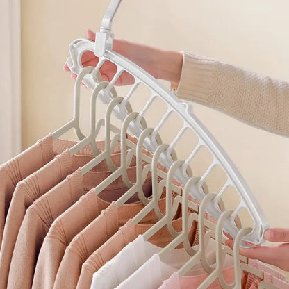 Rotating Folding Clothes Hanger Closet Organizer Storage Hangers