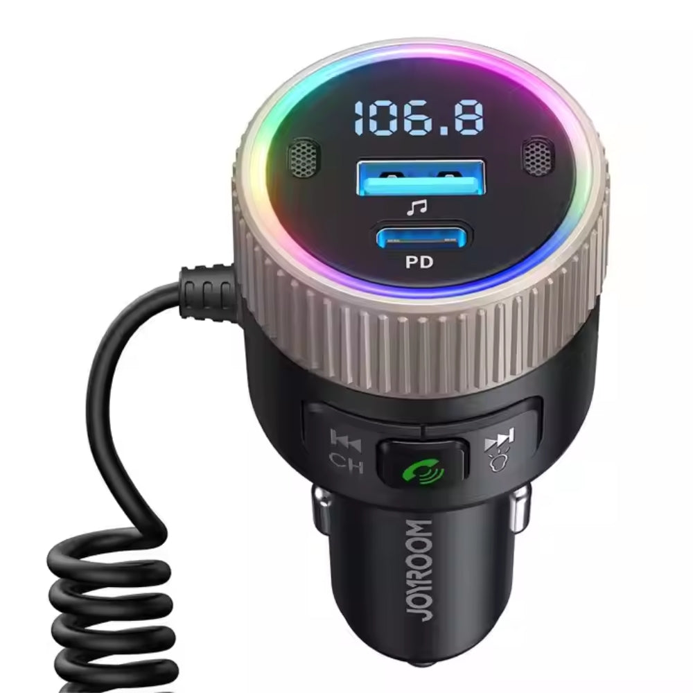 60W Car Wireless FM Transmitter with Car Charger