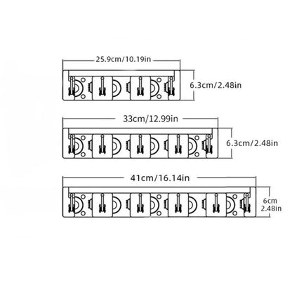 Multi Functional Wall Mounted Mop Holder