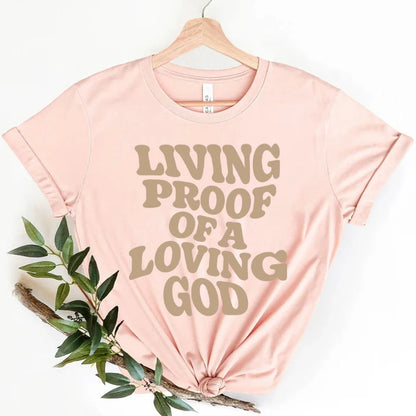 Aesthetic Christian Women Clothing Christian Apparel Brown Jesus T-Shirt Christian Streetwear Women Clothing Bible Verse T Shirt