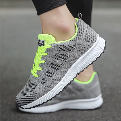 Sports Shoes Women Breathable Sneakers Women White Shoes for Basket Femme Ultralight Woman Vulcanize Shoes Couple Casual Sneaker