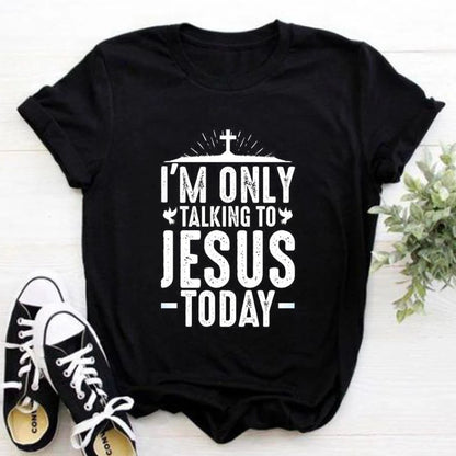 Jesus Changed My Life Women's Comfortable Casual T Shirts Short Sleeve Round Neck Summer Christian Faith T Shirts