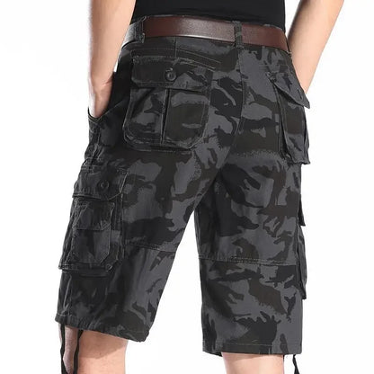 Mens Cargo Shorts Multi Pocket Work Homme Black Short Pants for Men Clothing Comfortable Harajuku Loose Clothes Summer Jorts Y2k