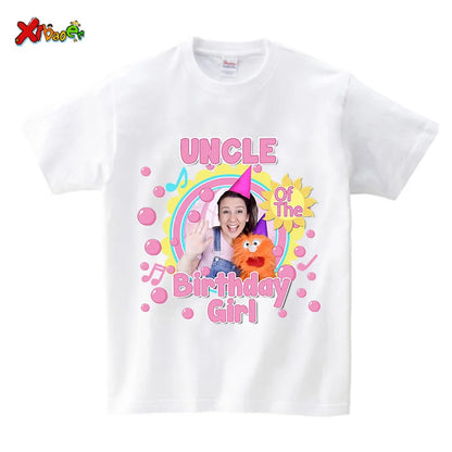 Ms Rachel Birthday Shirt 1st Birthday Girl Party Family Matching Outfits Funny Shirt 2nd Birthday Girls Shirts Family Look 3rd