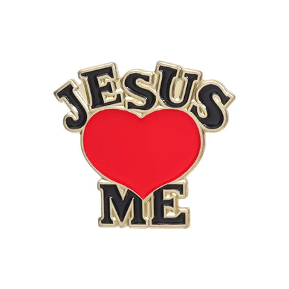 30 Types Jesus Christ Faith Enamel Pins Wholesale Cartoon Cartoon Metal Brooches Christianity Clothes Backpack Lapel Badge Gift