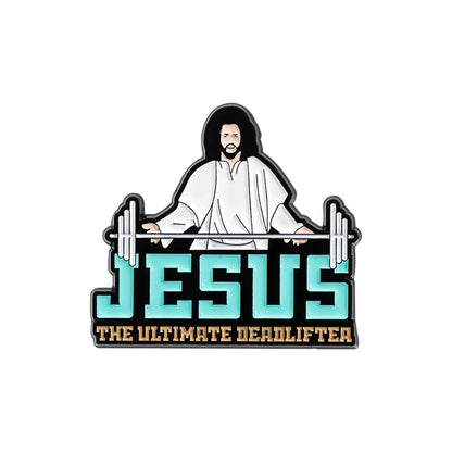 30 Types Jesus Christ Faith Enamel Pins Wholesale Cartoon Cartoon Metal Brooches Christianity Clothes Backpack Lapel Badge Gift