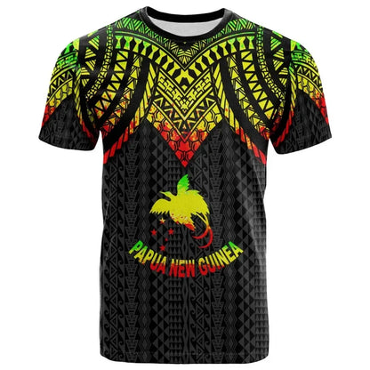 Fashion Polynesian 3D Printed T Shirt For Men Summer Short Sleeves Hawaiian Crew Neck Tees Casual Papua New Guinea T-shirt