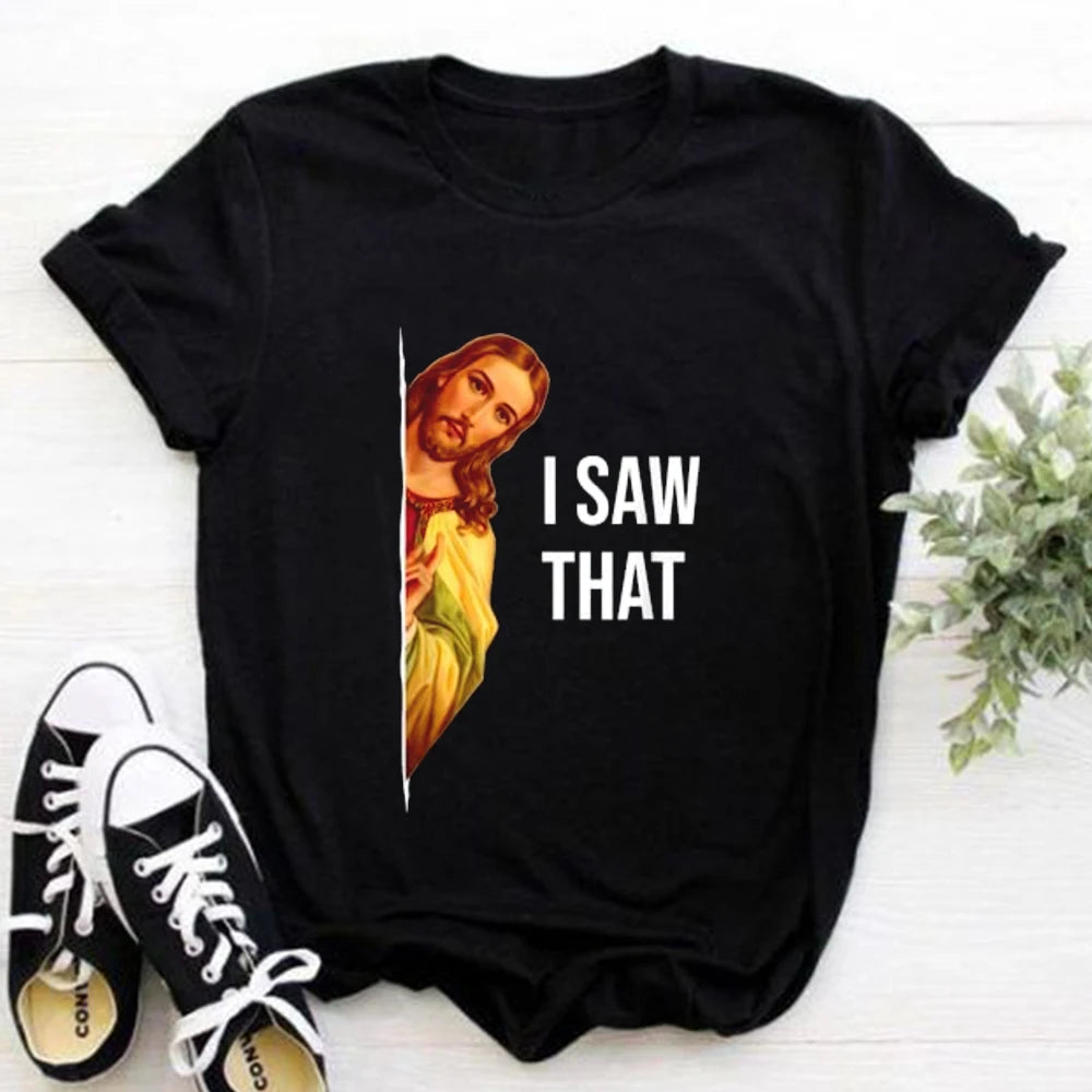 Jesus Changed My Life Women's Comfortable Casual T Shirts Short Sleeve Round Neck Summer Christian Faith T Shirts