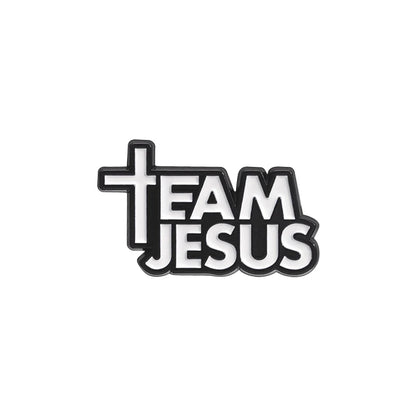 30 Types Jesus Christ Faith Enamel Pins Wholesale Cartoon Cartoon Metal Brooches Christianity Clothes Backpack Lapel Badge Gift