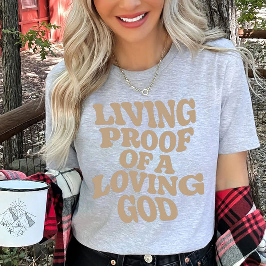 Aesthetic Christian Women Clothing Christian Apparel Brown Jesus T-Shirt Christian Streetwear Women Clothing Bible Verse T Shirt