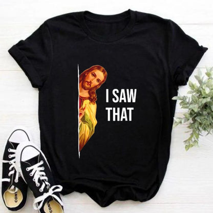 Jesus Changed My Life Women's Comfortable Casual T Shirts Short Sleeve Round Neck Summer Christian Faith T Shirts