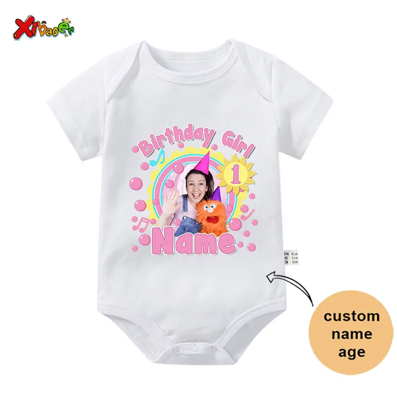 Ms Rachel Birthday Shirt 1st Birthday Girl Party Family Matching Outfits Funny Shirt 2nd Birthday Girls Shirts Family Look 3rd