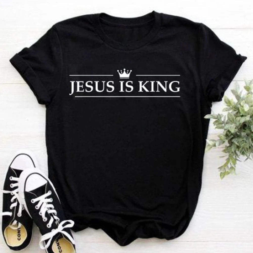 Jesus Changed My Life Women's Comfortable Casual T Shirts Short Sleeve Round Neck Summer Christian Faith T Shirts