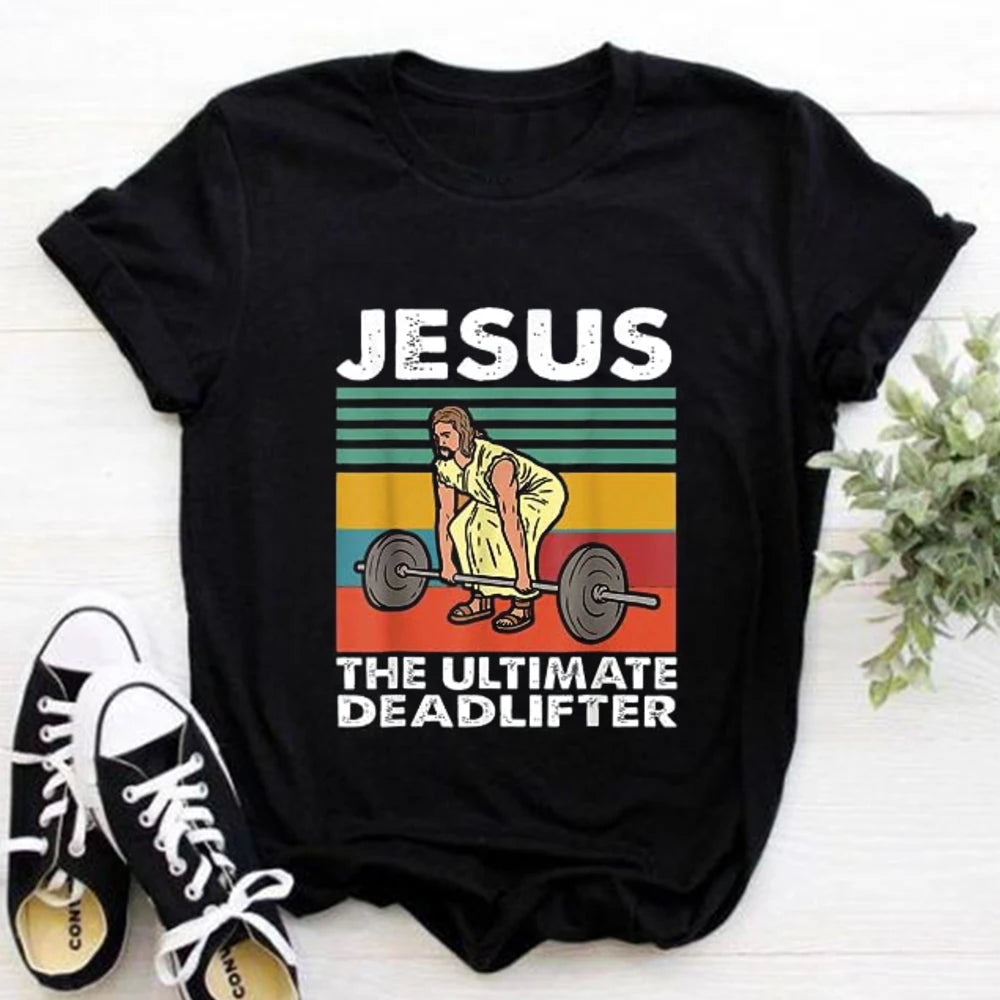 Jesus Changed My Life Women's Comfortable Casual T Shirts Short Sleeve Round Neck Summer Christian Faith T Shirts