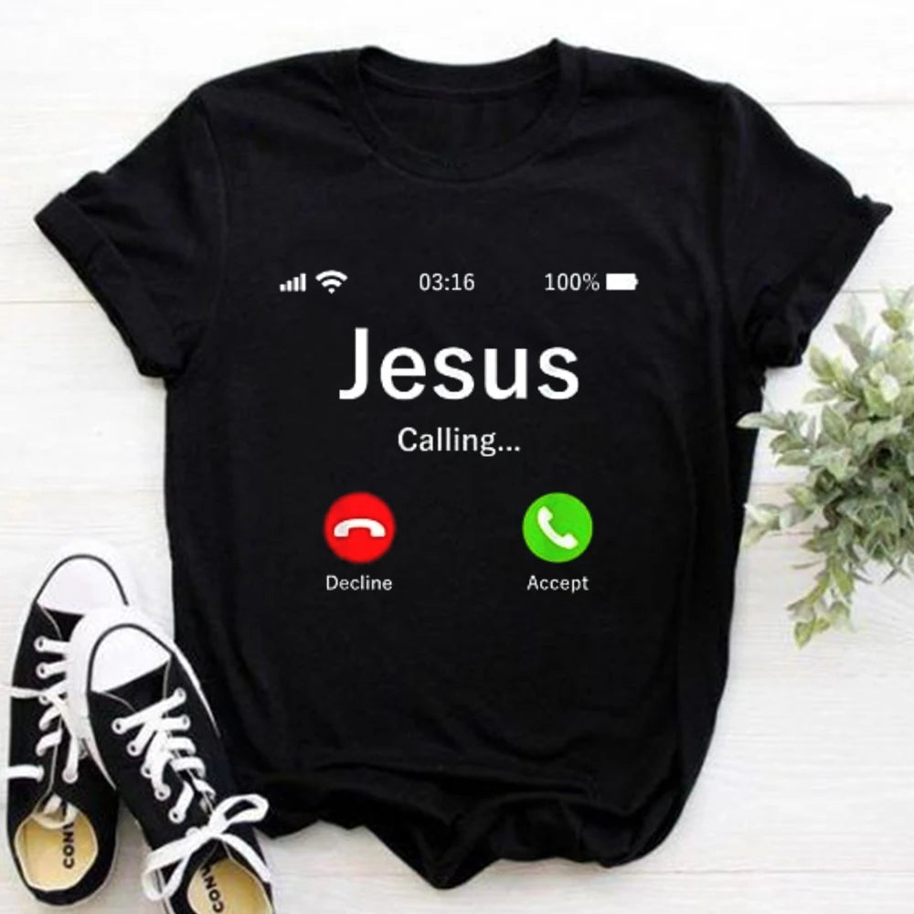 Jesus Changed My Life Women's Comfortable Casual T Shirts Short Sleeve Round Neck Summer Christian Faith T Shirts