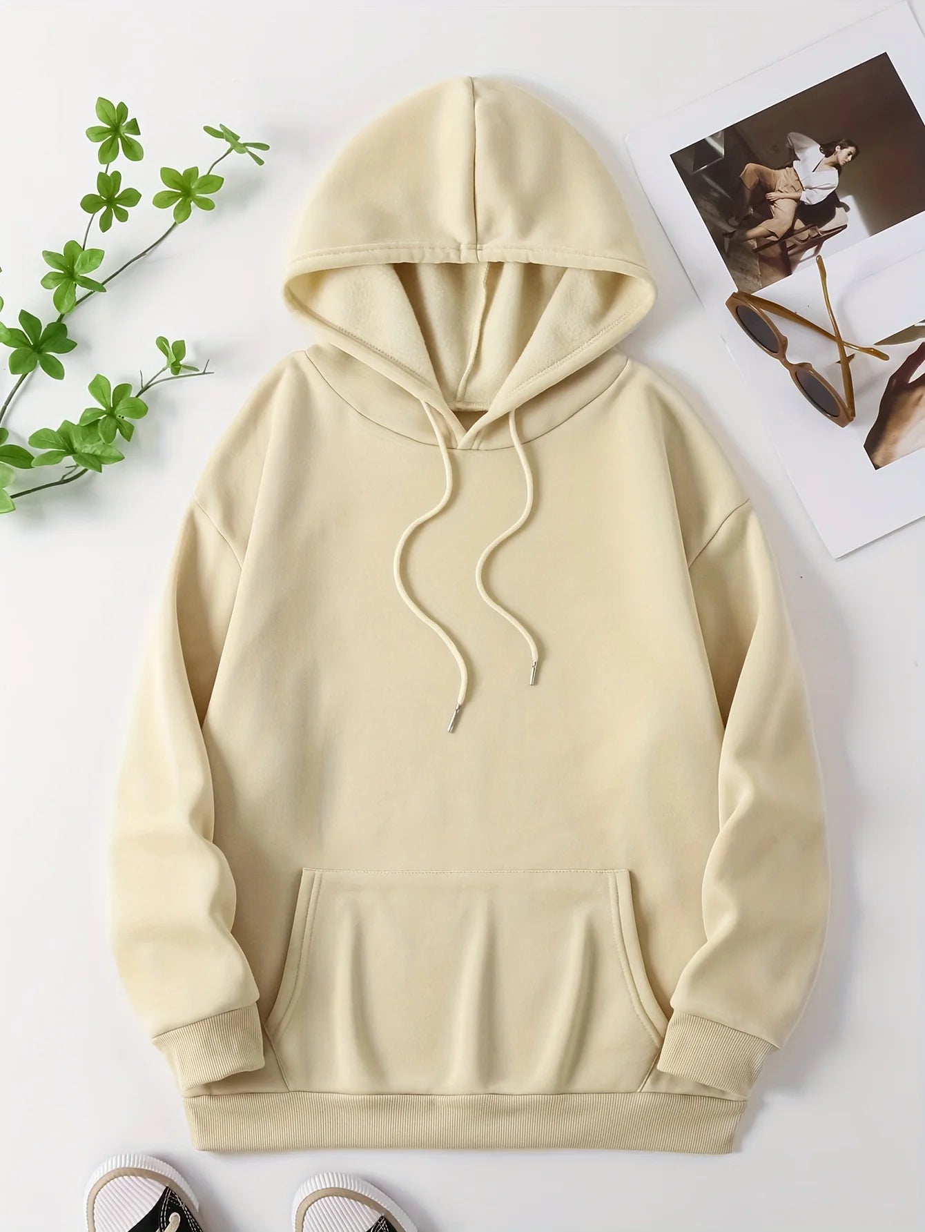 Beautiful Realistic Scenery Printing Hoodie Women Warm Fleece Hoody Fashion Casual Sweatshirts Autumn Loose Woman Sportswears