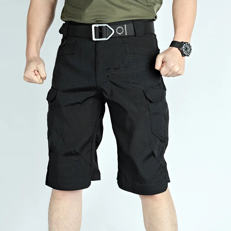 Waterproof Tactical Shorts Men Summer Quick Dry Multi-pocket Wear-Resistant Short Pants Big Size 6XL Outdoor Military Cargo Pant