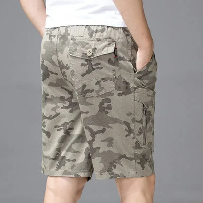 Male Short Pants Hiking Blue Camouflage Men's Cargo Shorts Camo Designer Jorts Streetwear Comfortable Y2k Clothing Young On Sale