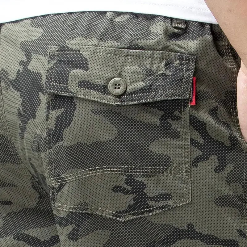 Male Short Pants Hiking Blue Camouflage Men's Cargo Shorts Camo Designer Jorts Streetwear Comfortable Y2k Clothing Young On Sale